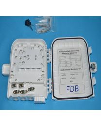 Wodaplug outdoor 8 port splitter FTTH PON BOX WDP0208B for mini PLC splitters