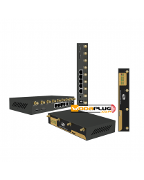Wodaplug ®  Dual sim 5G 5GNR 4G LTE-A quadro modules router MTK7621 4x LAN 1xWAN, 12 antennas 1xM.2 USB3 3xMiniPCIe